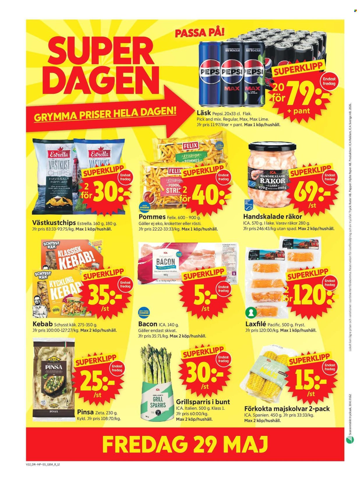 ICA reklamblad - 25/5 2026 - 31/5 2026. Sida 14