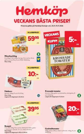 Hemköp reklamblad - 25/5 2026 - 31/5 2026.