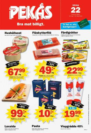 Pekås reklamblad - 25/5 2026 - 31/5 2026.