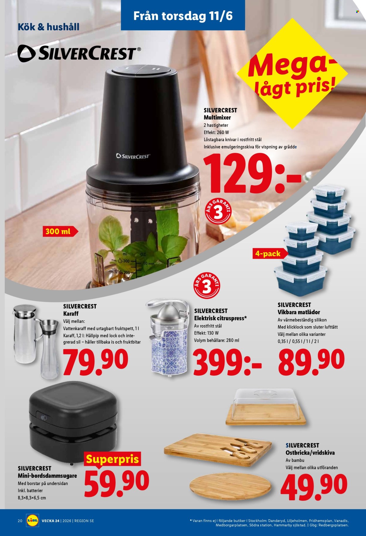 Lidl reklamblad - 8/6 2026 - 14/6 2026. Sida 24