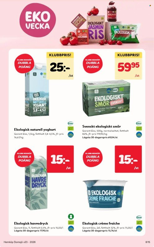 Hemköp reklamblad - 1/6 2026 - 7/6 2026. Sida 8