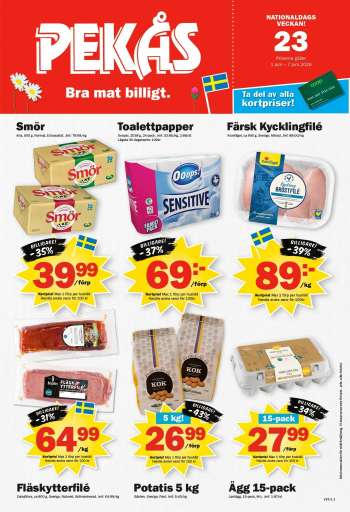 Pekås reklamblad - 1/6 2026 - 7/6 2026.