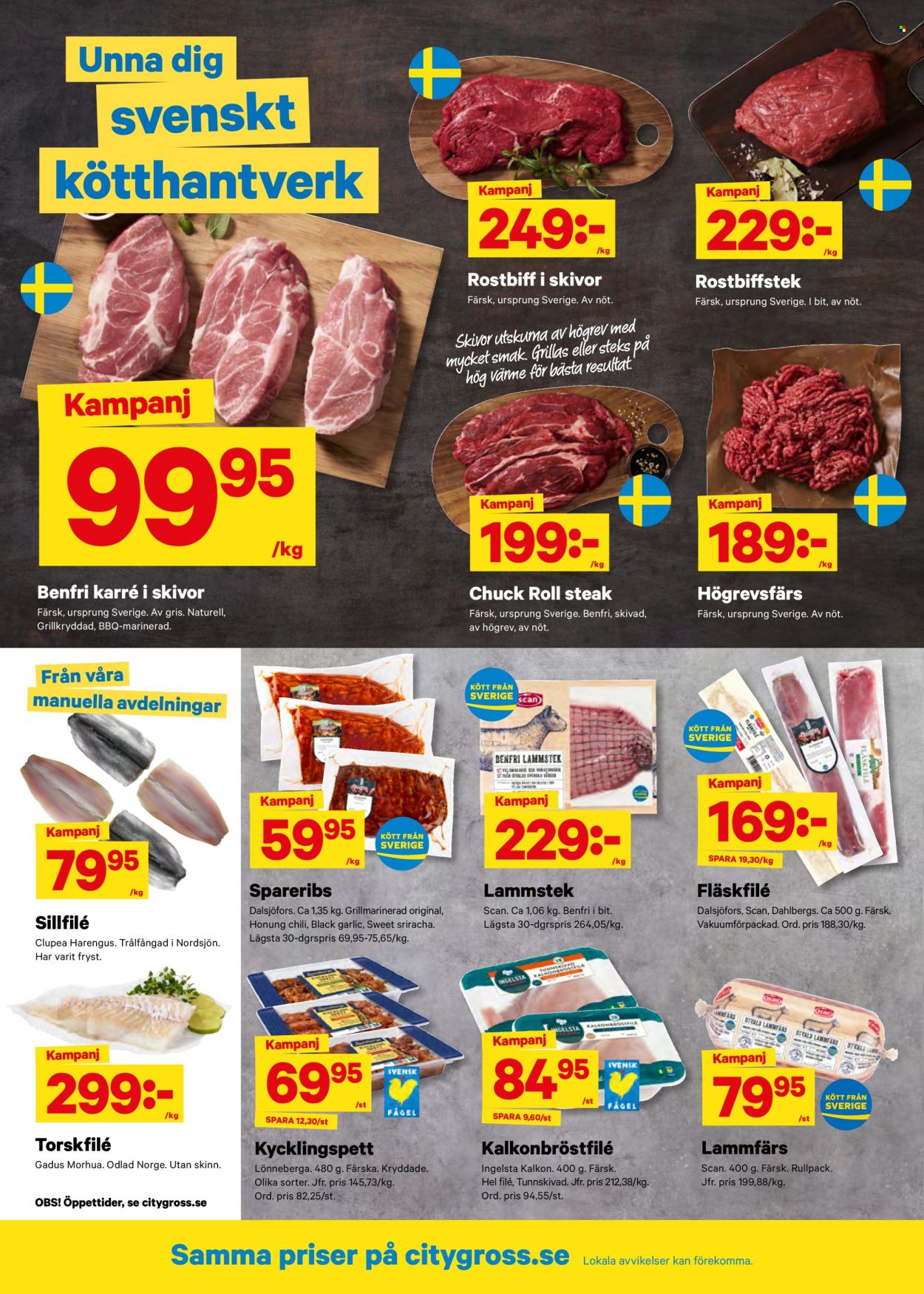 City Gross reklamblad - 8/6 2026 - 14/6 2026. Sida 2