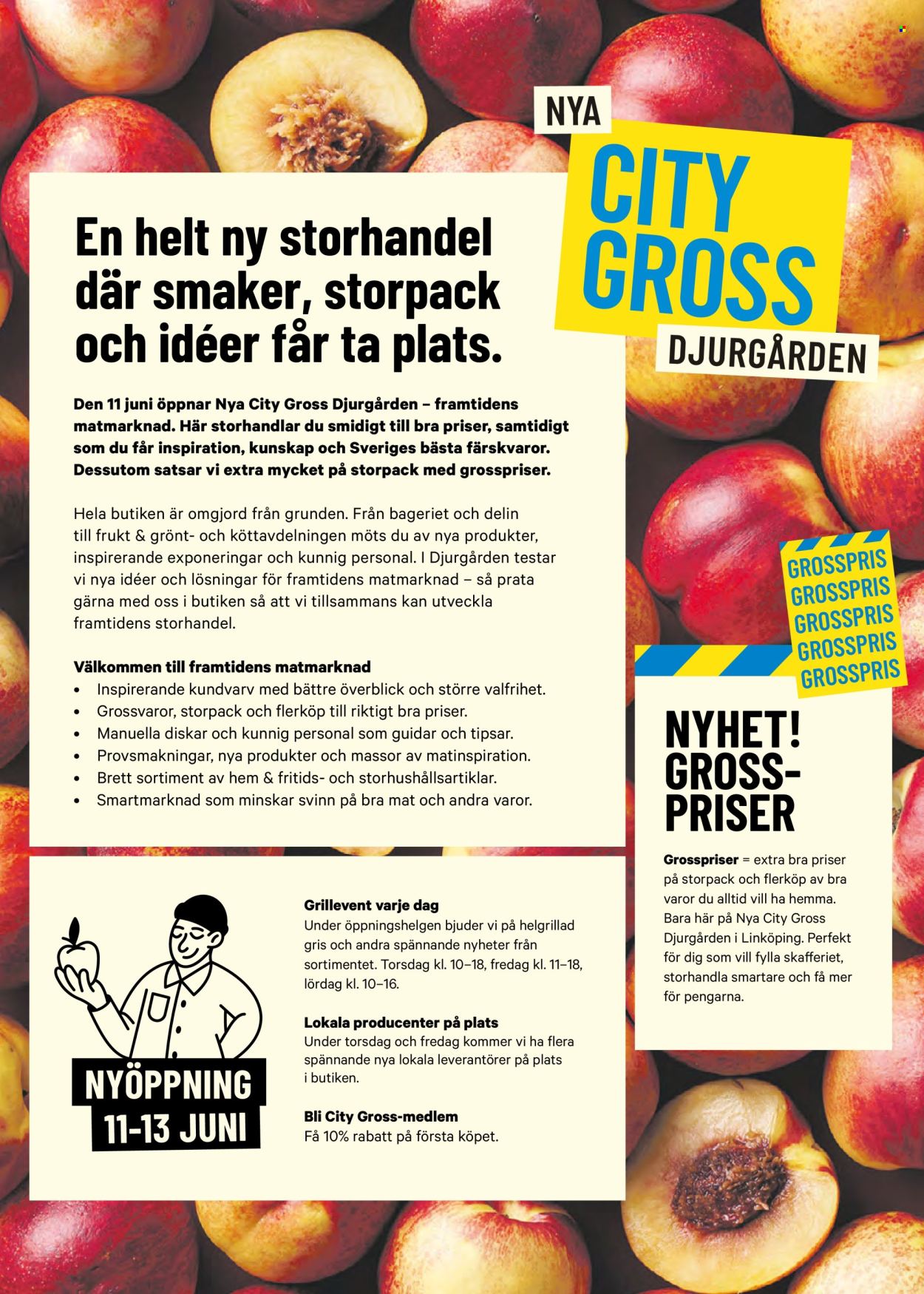 City Gross reklamblad - 8/6 2026 - 14/6 2026. Sida 2