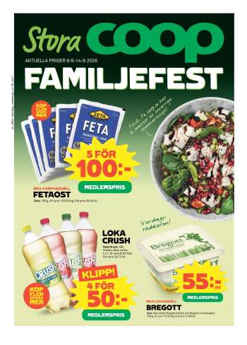 Stora Coop reklamblad - 8/6 2026 - 14/6 2026.