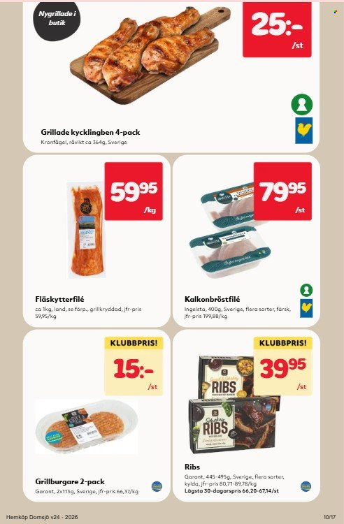 Hemköp reklamblad - 8/6 2026 - 14/6 2026. Sida 10