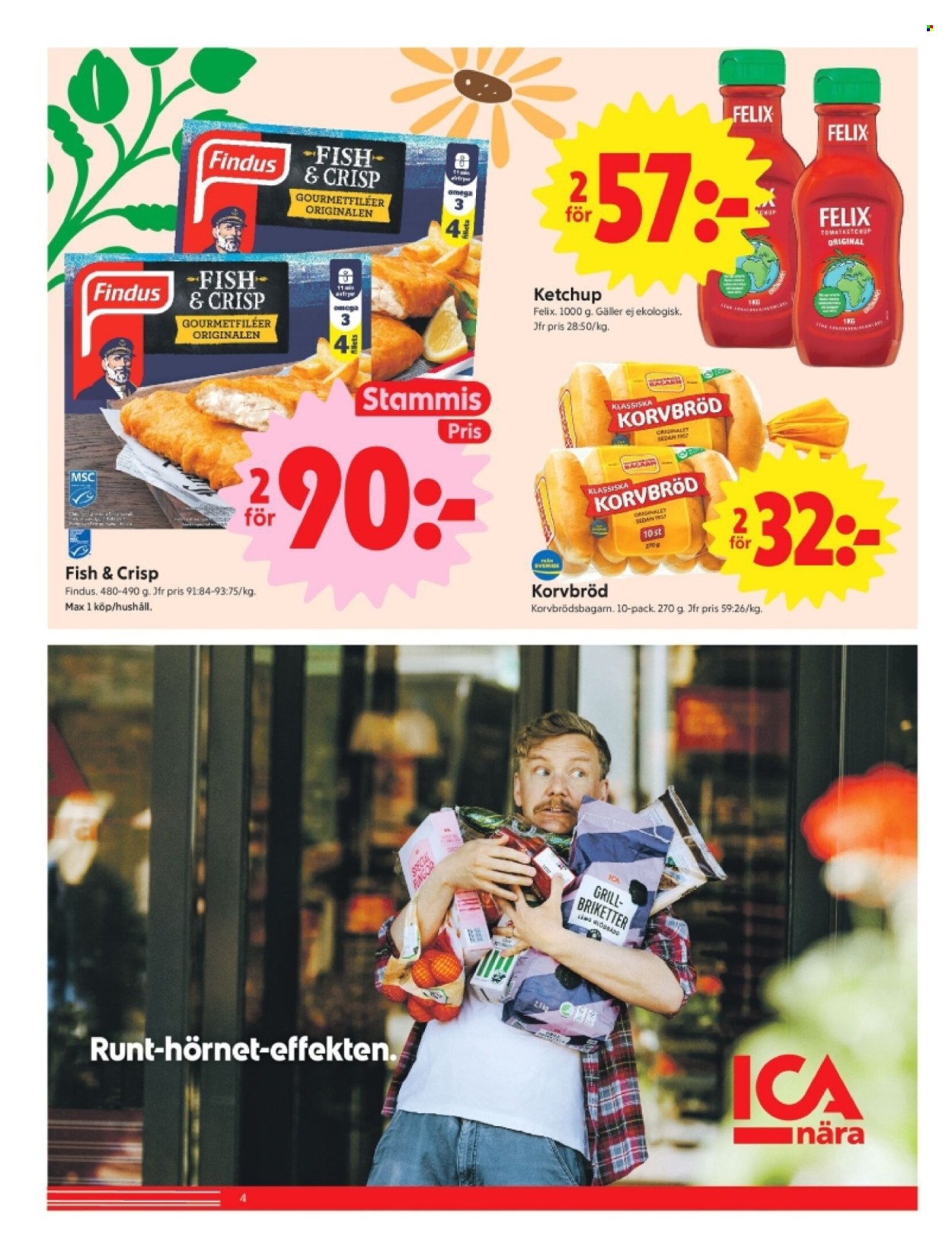 ICA reklamblad - 8/6 2026 - 14/6 2026. Sida 4