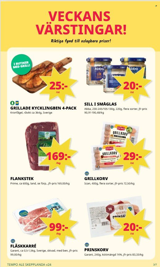 Tempo reklamblad - 8/6 2026 - 14/6 2026. Sida 3