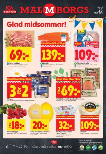 ICA reklamblad - 15/6 2026 - 21/6 2026.