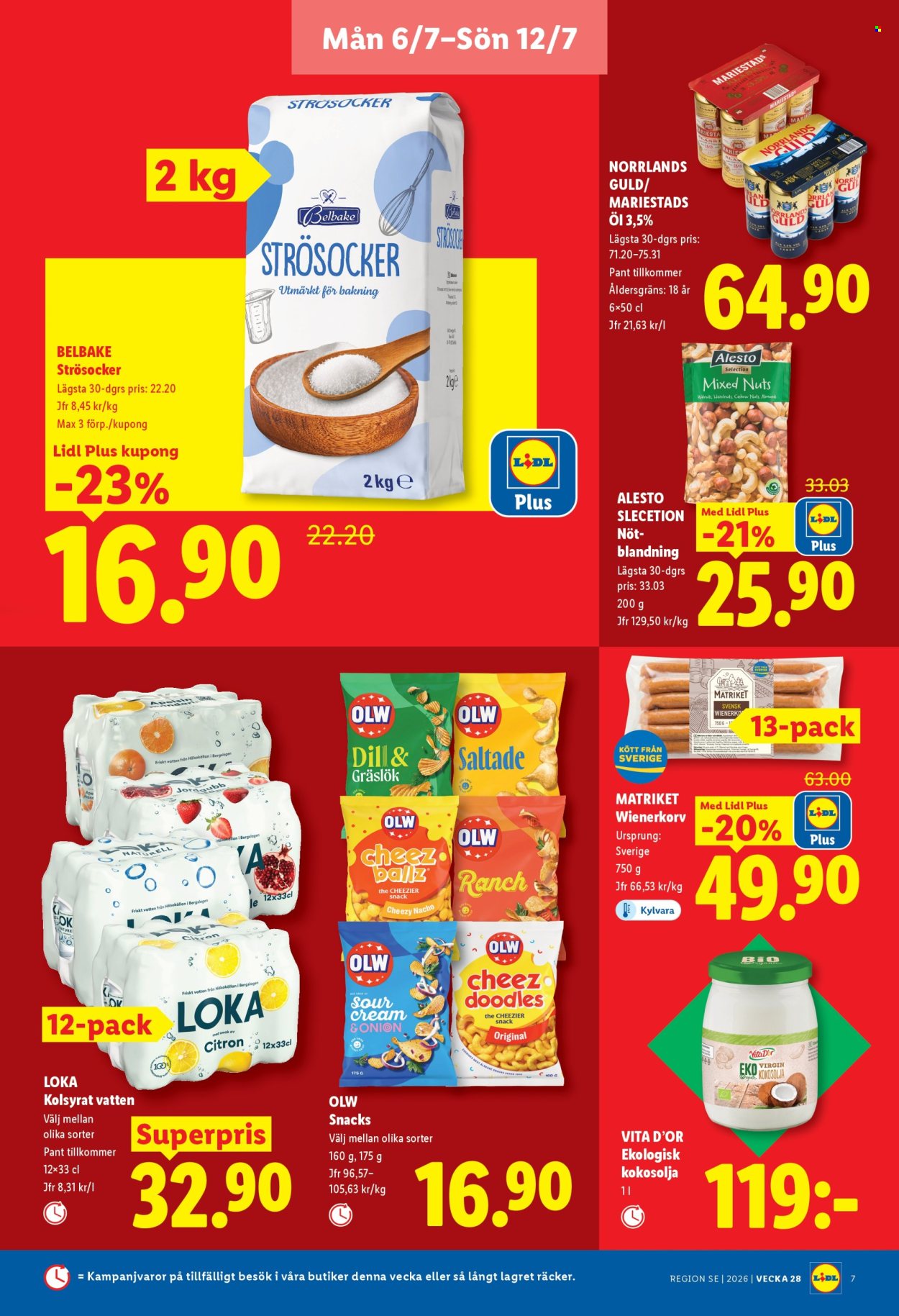 Lidl reklamblad - 6/7 2026 - 12/7 2026. Sida 7