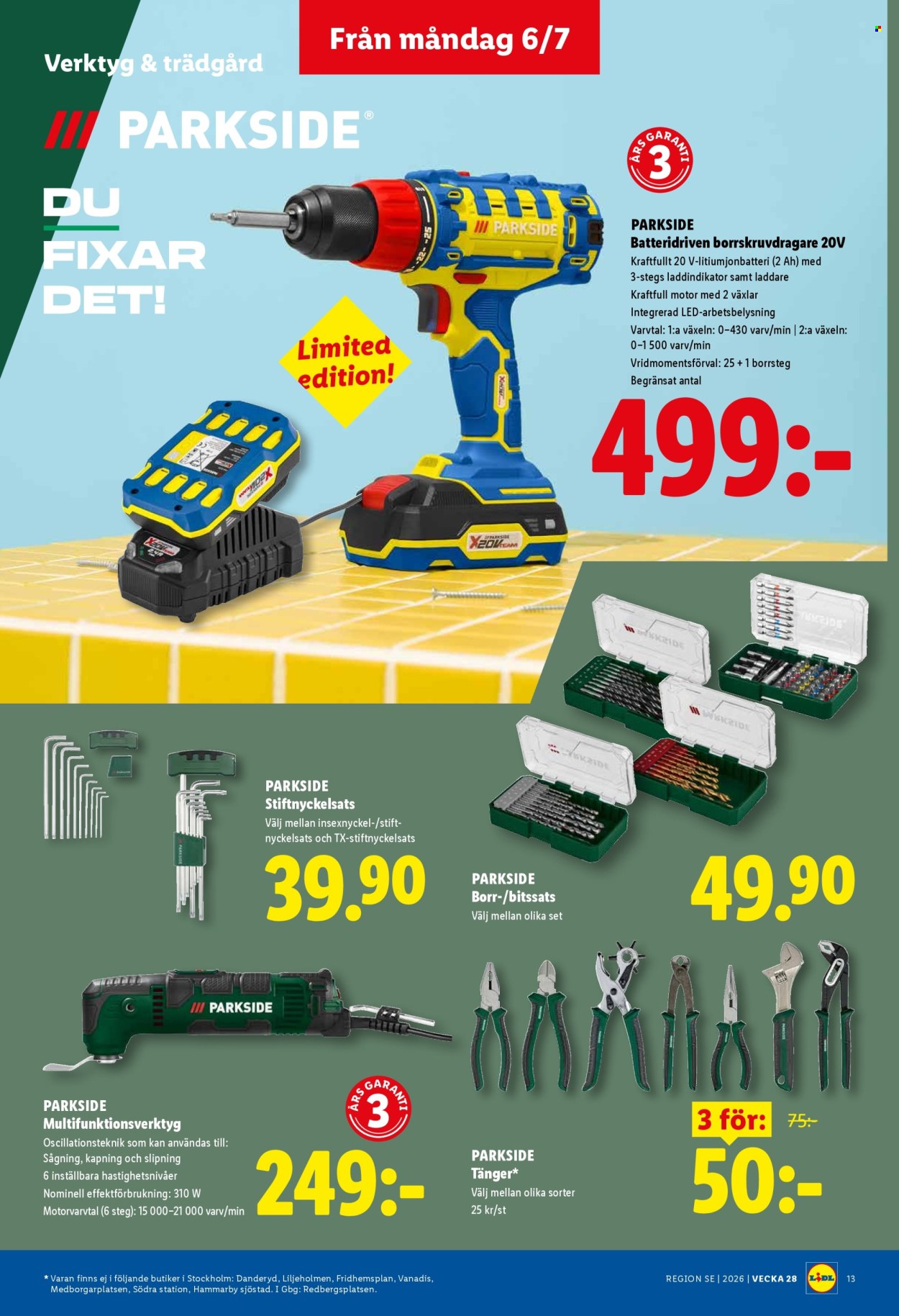 Lidl reklamblad - 6/7 2026 - 12/7 2026. Sida 15