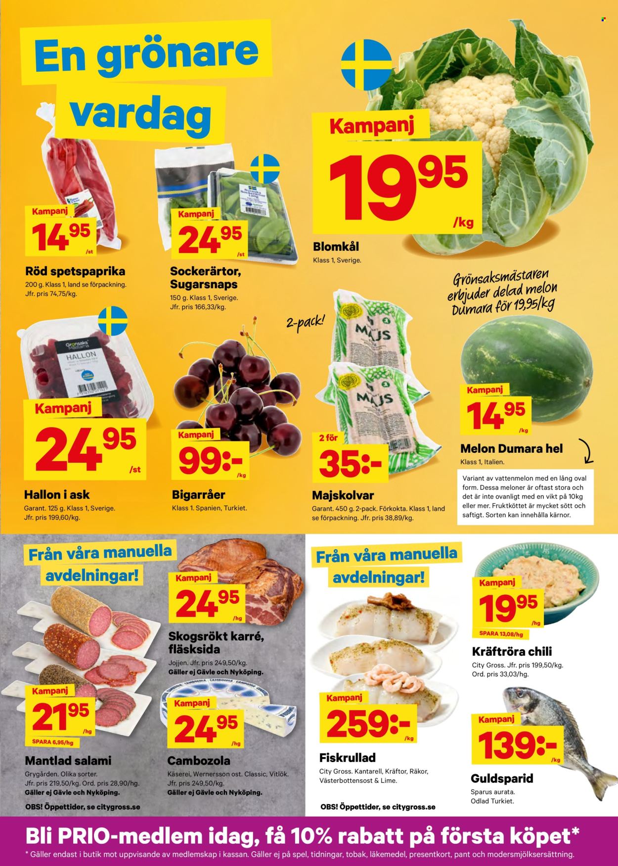 City Gross reklamblad - 29/6 2026 - 5/7 2026. Sida 5