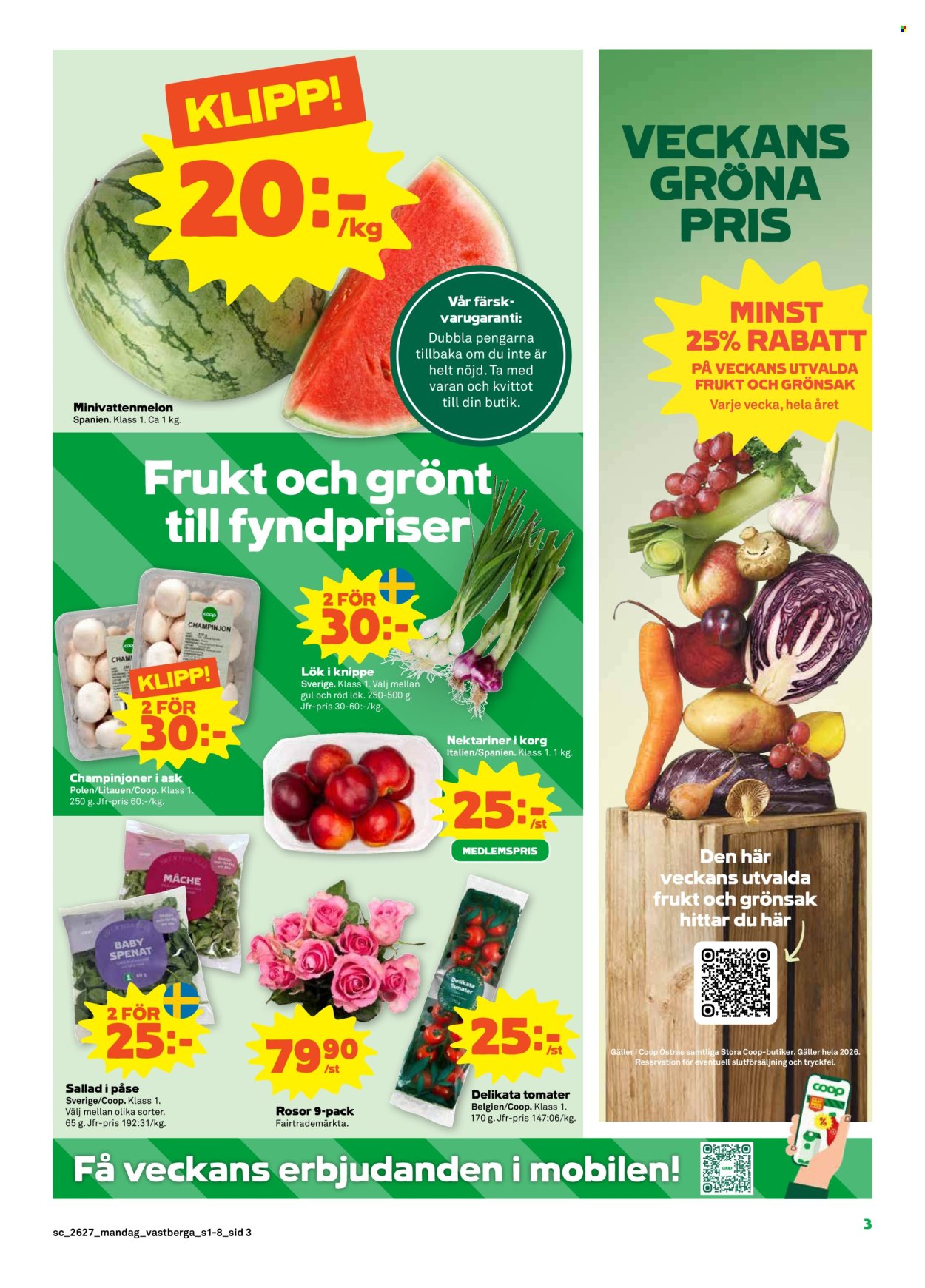 Stora Coop reklamblad - 29/6 2026 - 5/7 2026. Sida 3