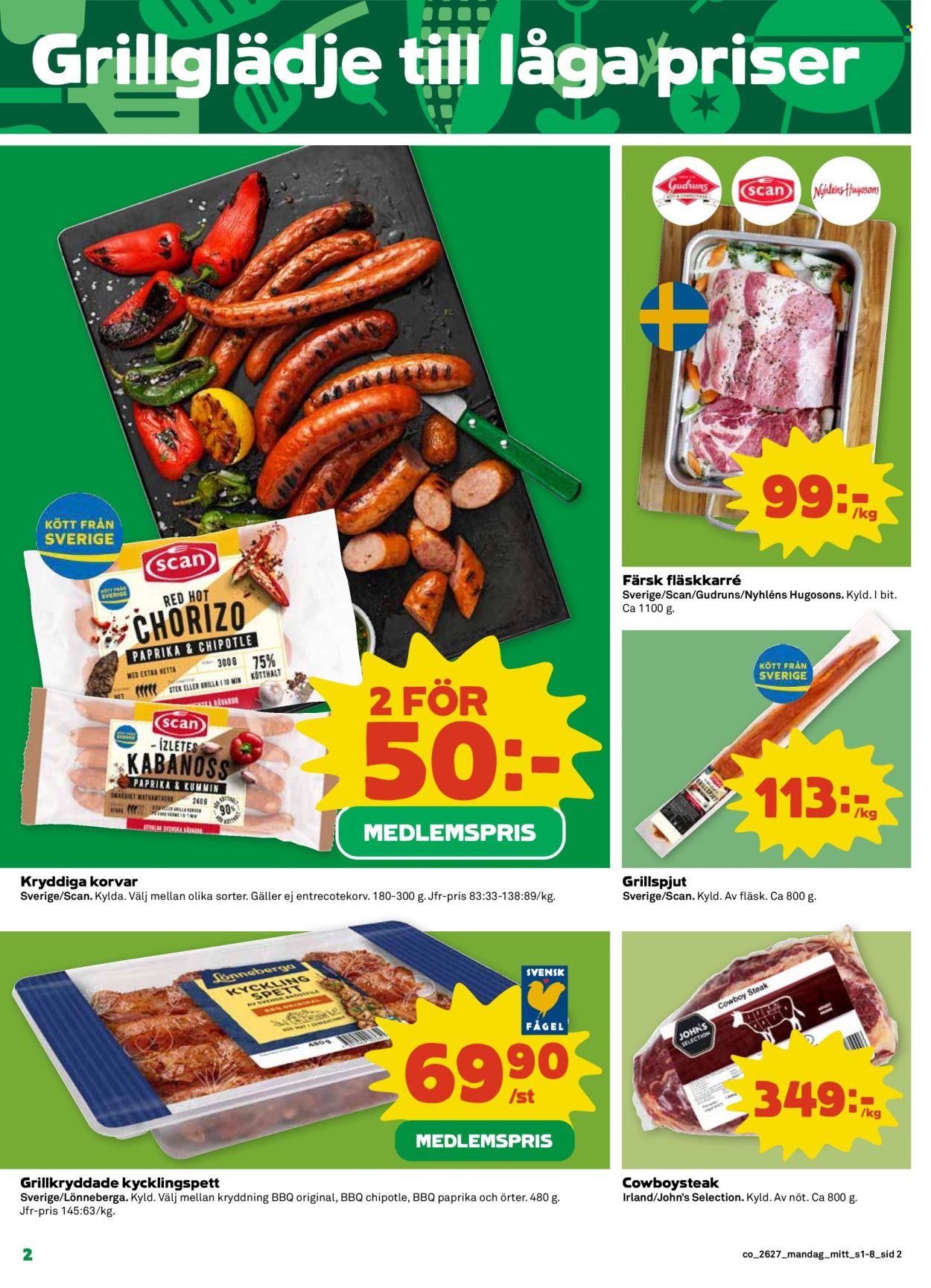 Coop reklamblad - 29/6 2026 - 5/7 2026. Sida 2