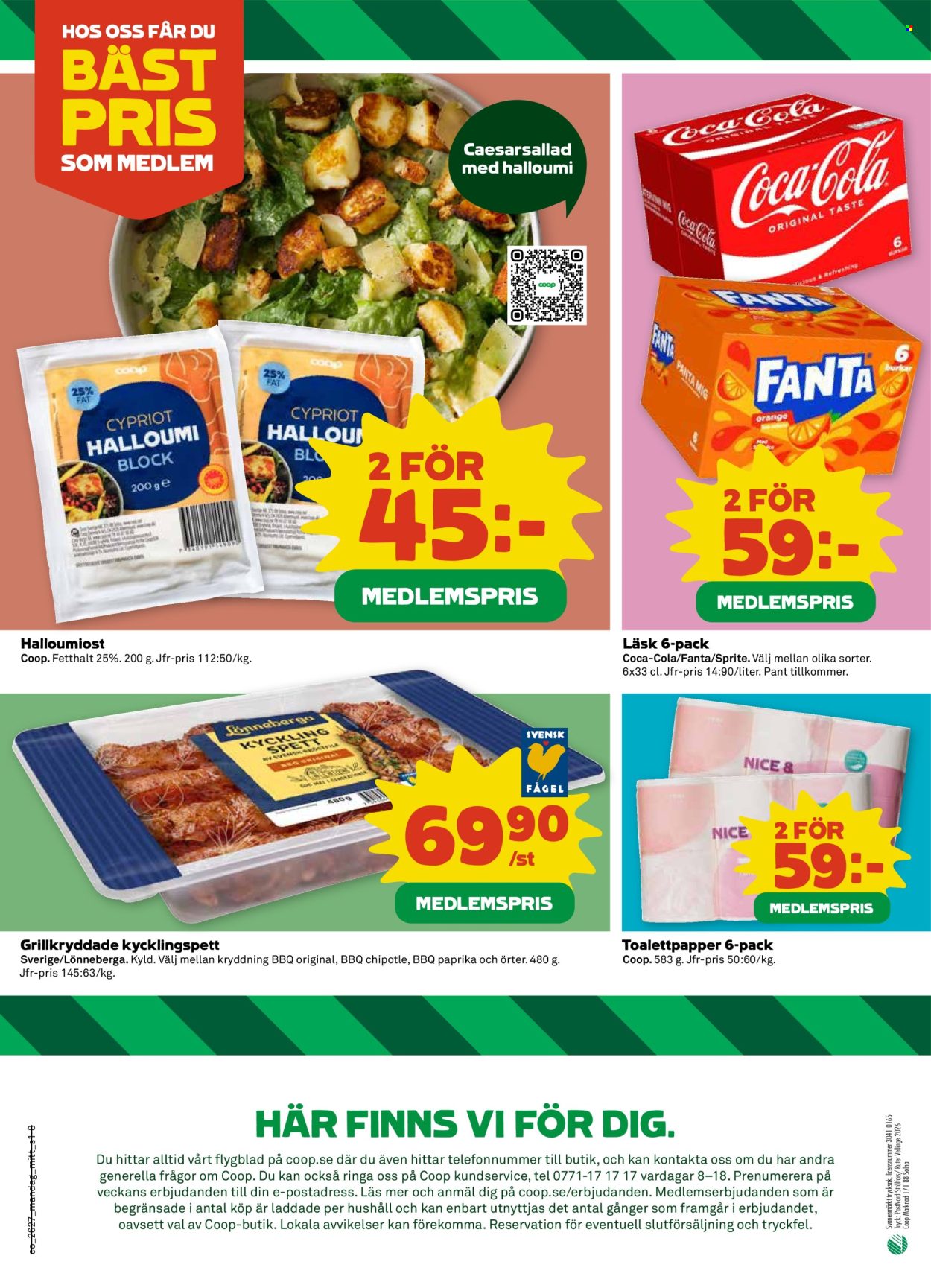 Coop reklamblad - 29/6 2026 - 5/7 2026. Sida 8