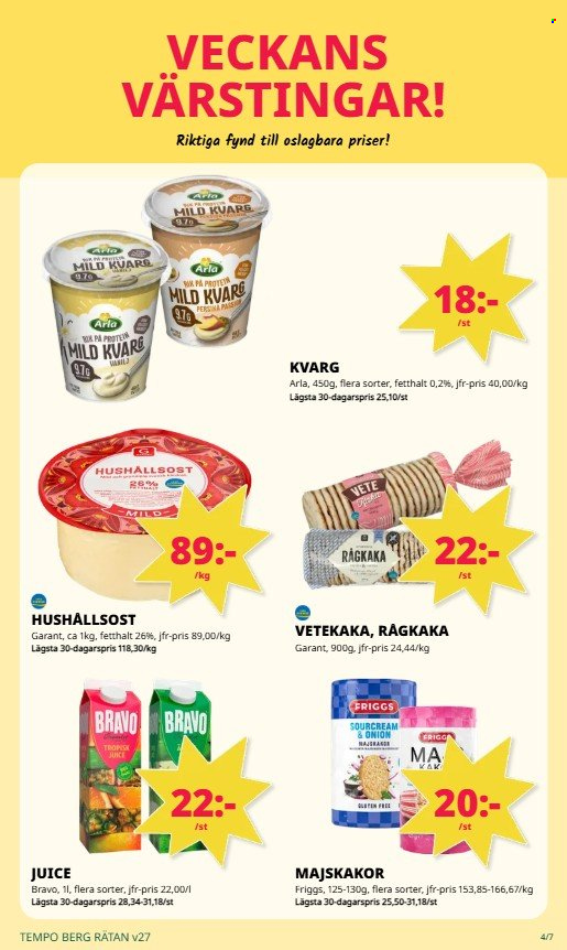 Tempo reklamblad - 29/6 2026 - 5/7 2026. Sida 4