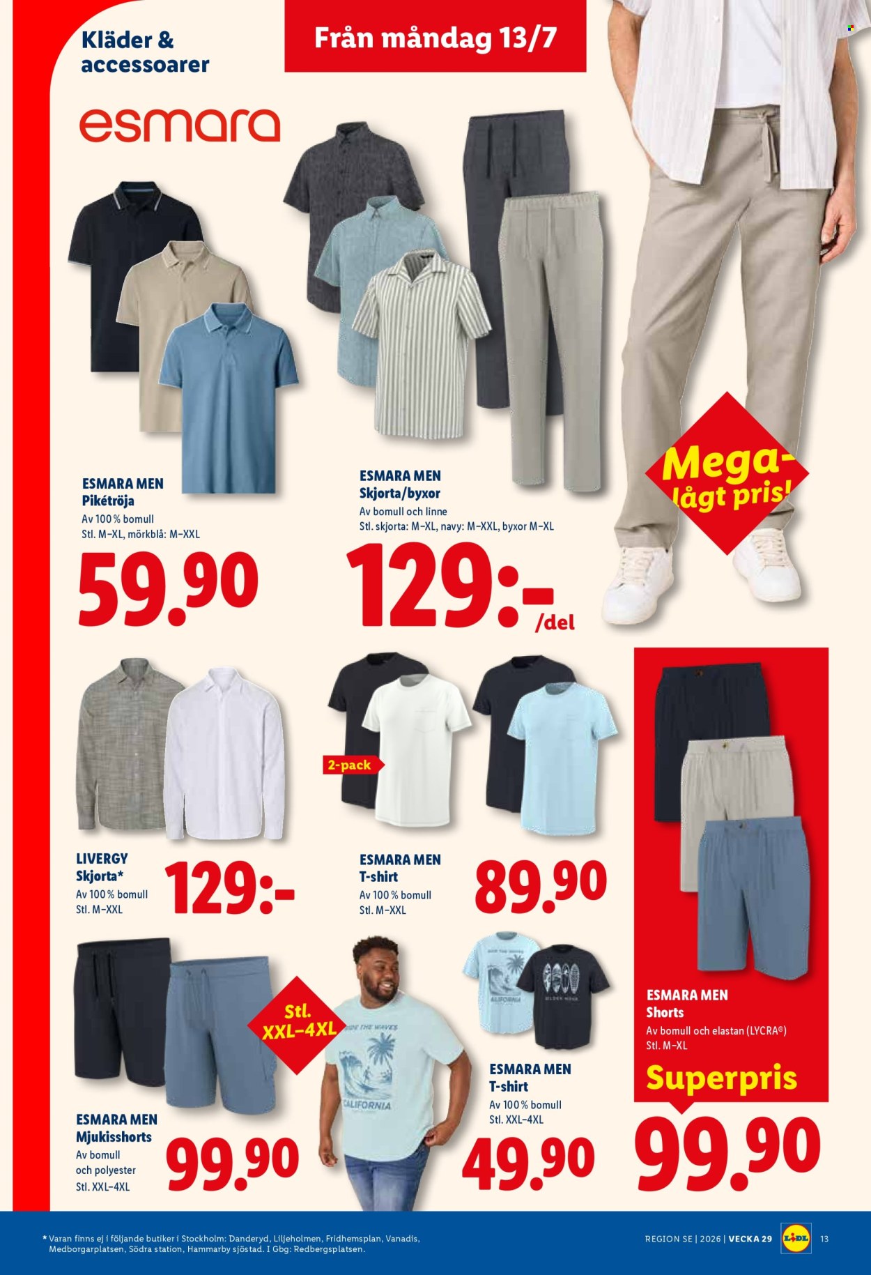 Lidl reklamblad - 13/7 2026 - 19/7 2026. Sida 15