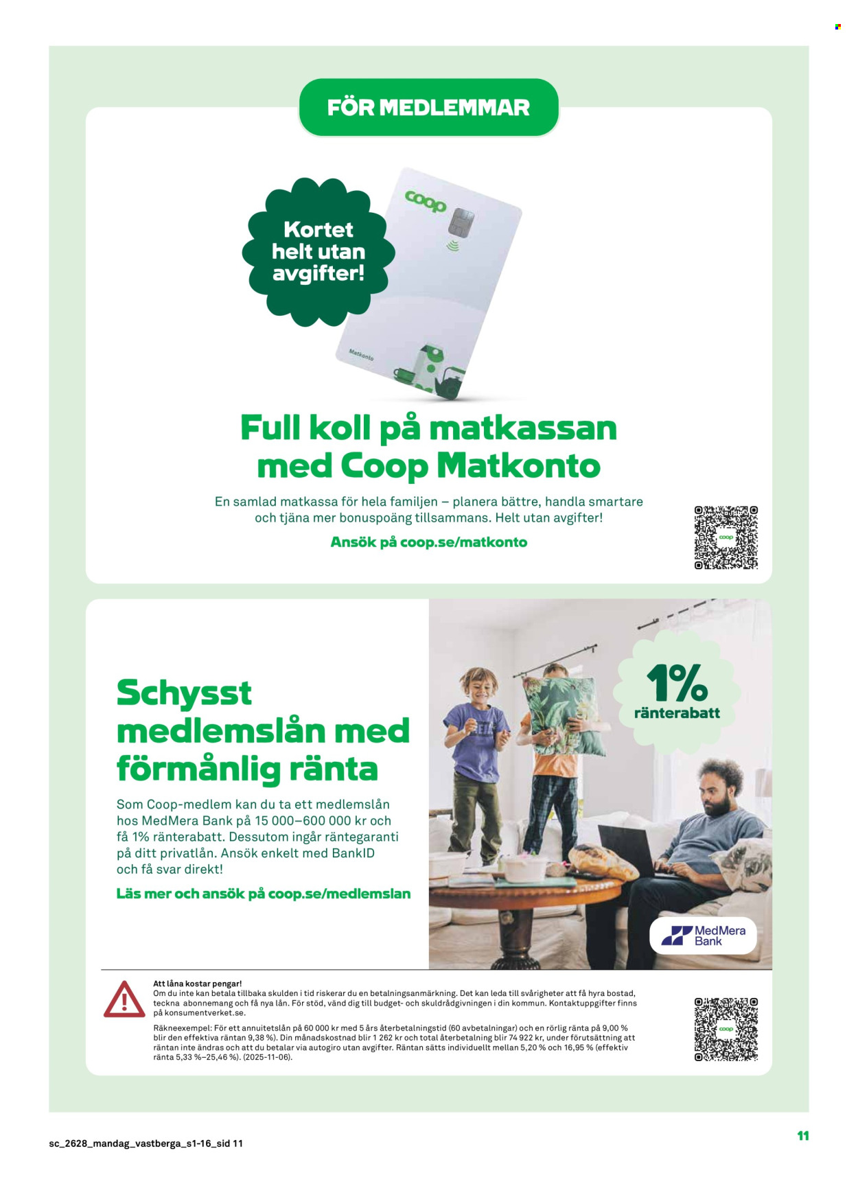 Stora Coop reklamblad - 6/7 2026 - 12/7 2026. Sida 11