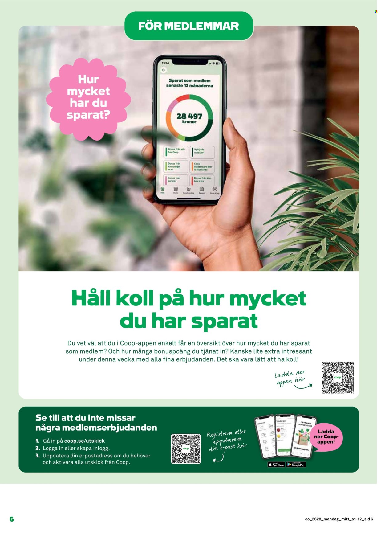 Coop reklamblad - 6/7 2026 - 12/7 2026. Sida 6
