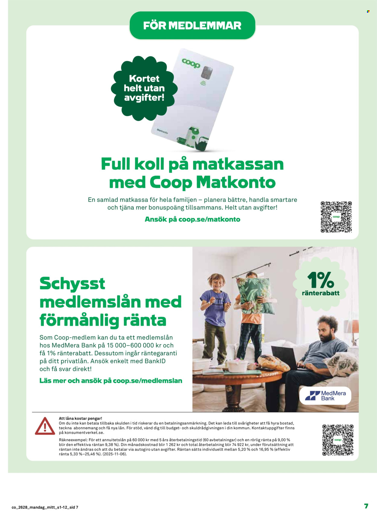 Coop reklamblad - 6/7 2026 - 12/7 2026. Sida 7