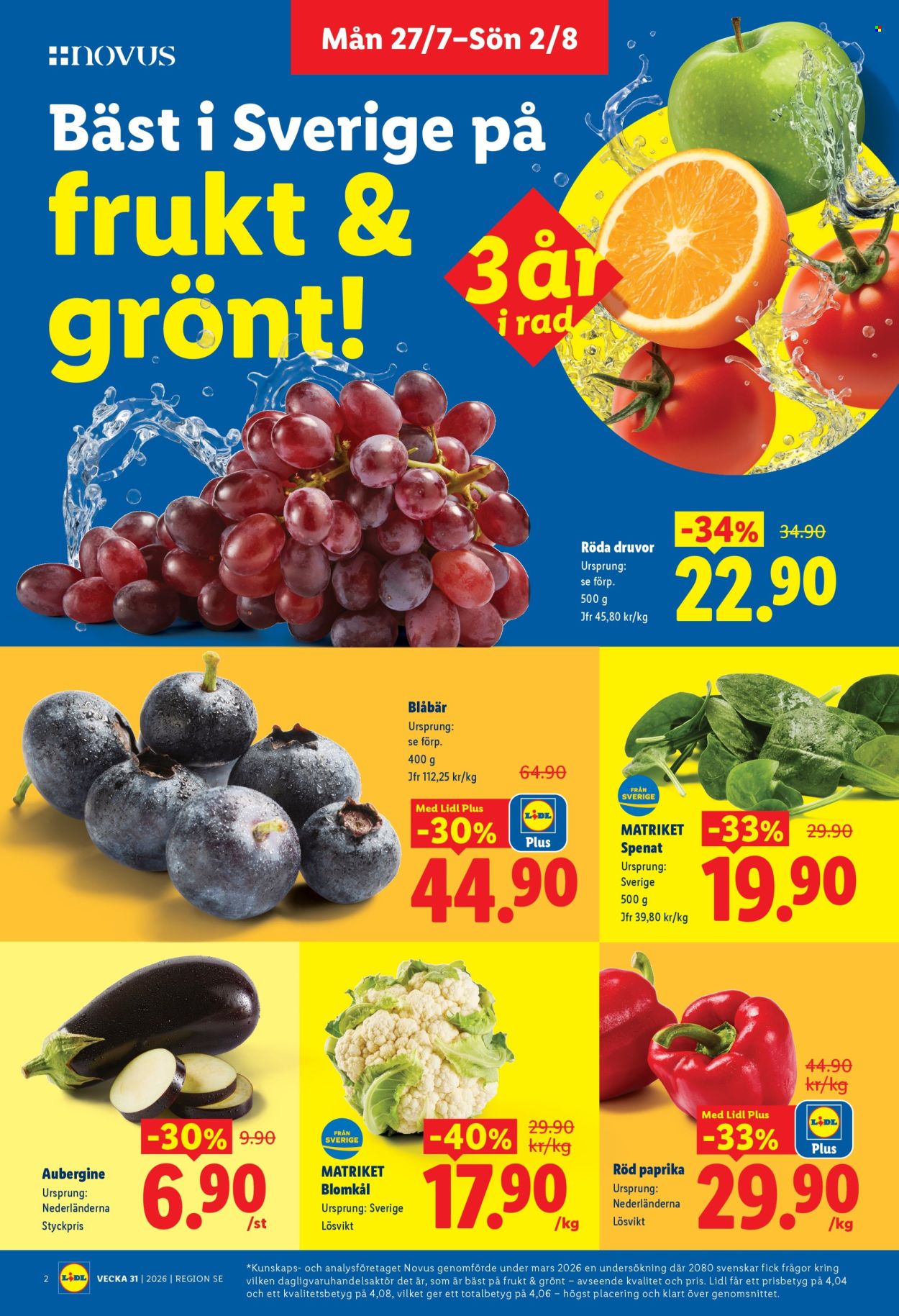 Lidl reklamblad - 27/7 2026 - 2/8 2026. Sida 2