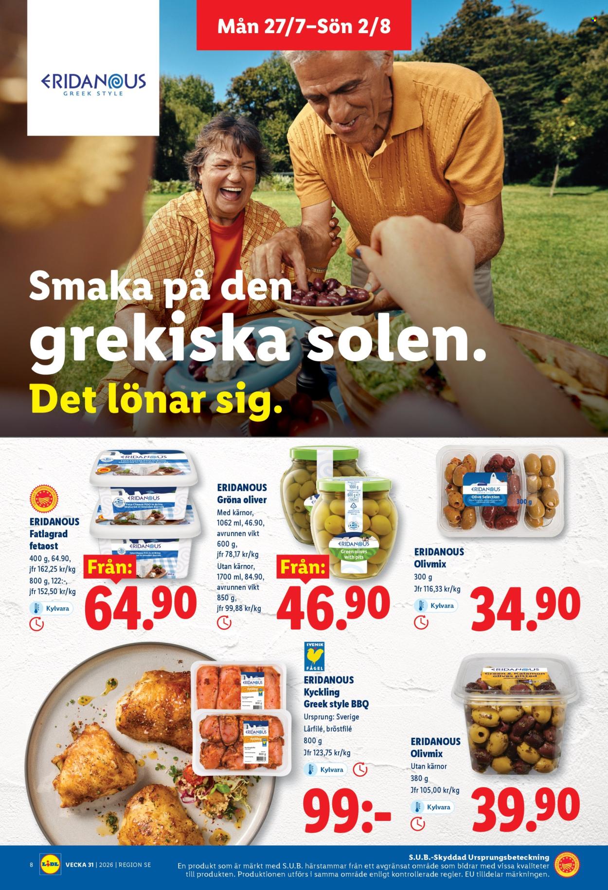 Lidl reklamblad - 27/7 2026 - 2/8 2026. Sida 8
