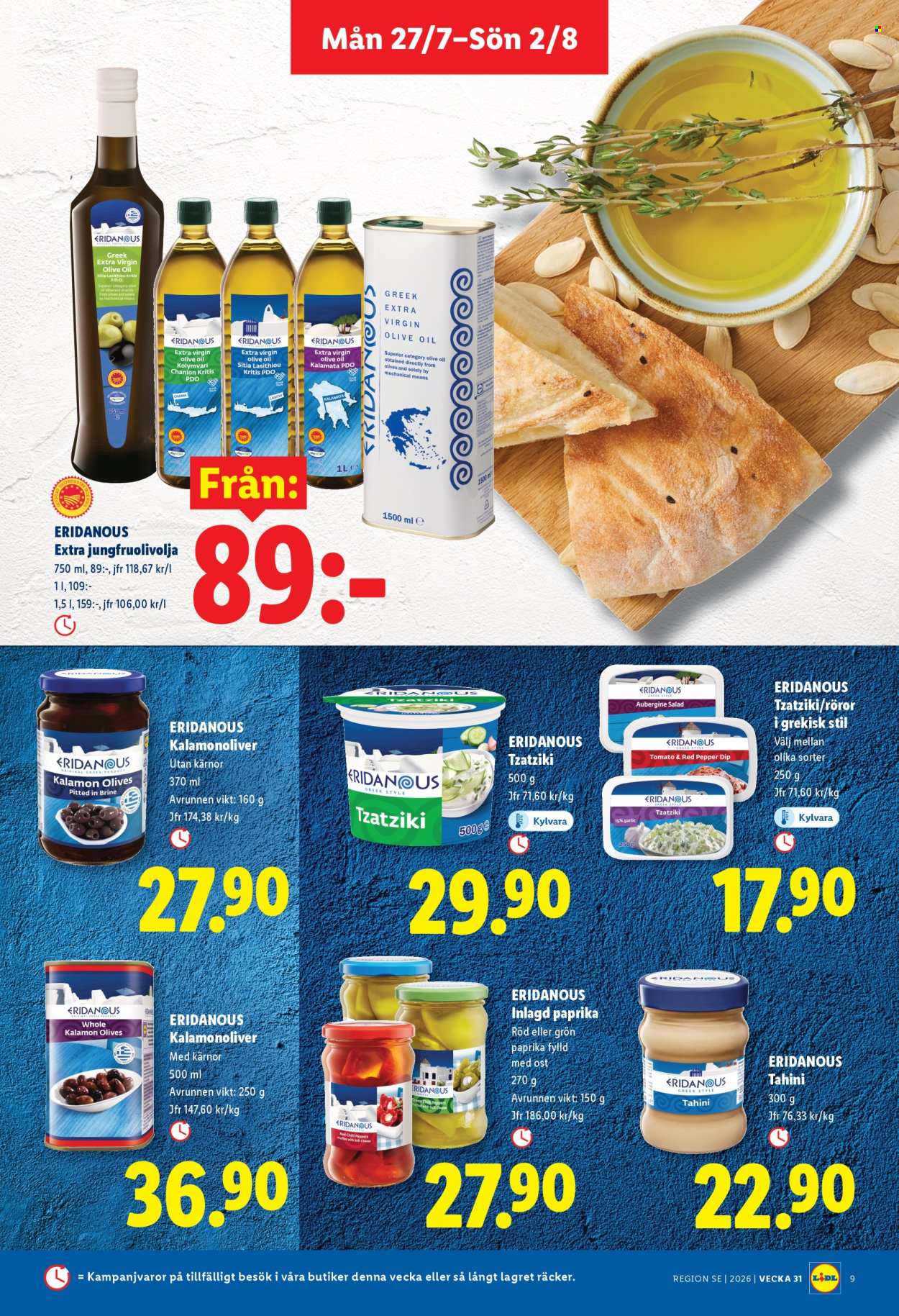 Lidl reklamblad - 27/7 2026 - 2/8 2026. Sida 9
