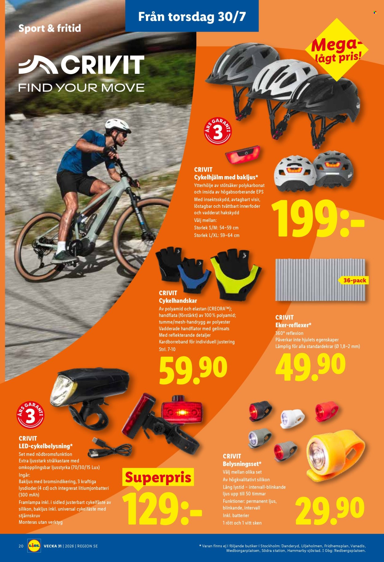 Lidl reklamblad - 27/7 2026 - 2/8 2026. Sida 22