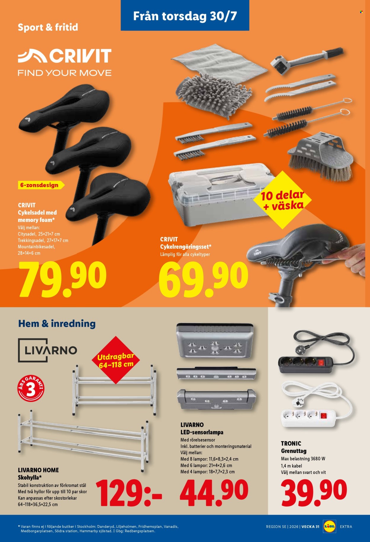 Lidl reklamblad - 27/7 2026 - 2/8 2026. Sida 24
