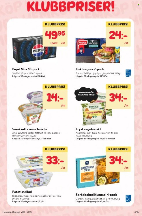 Hemköp reklamblad - 20/7 2026 - 26/7 2026. Sida 4