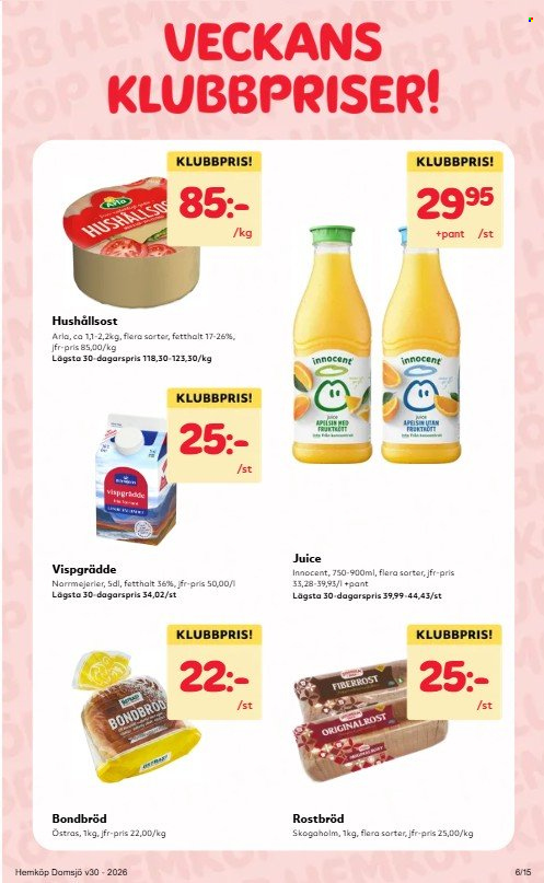 Hemköp reklamblad - 20/7 2026 - 26/7 2026. Sida 6