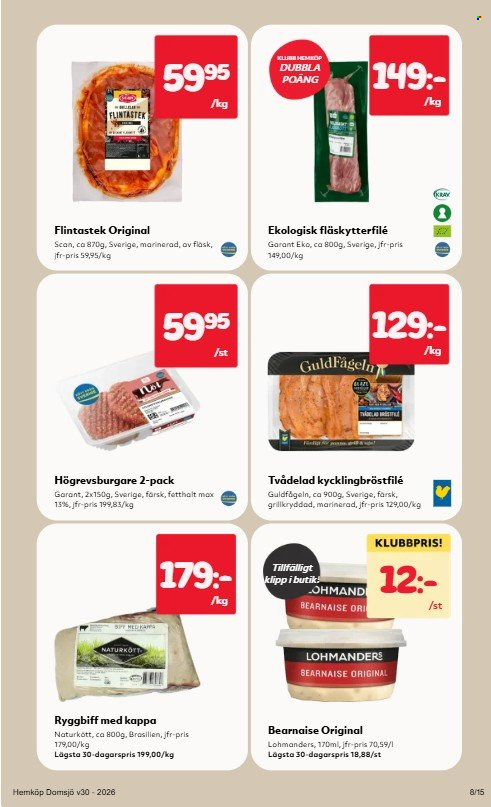 Hemköp reklamblad - 20/7 2026 - 26/7 2026. Sida 8