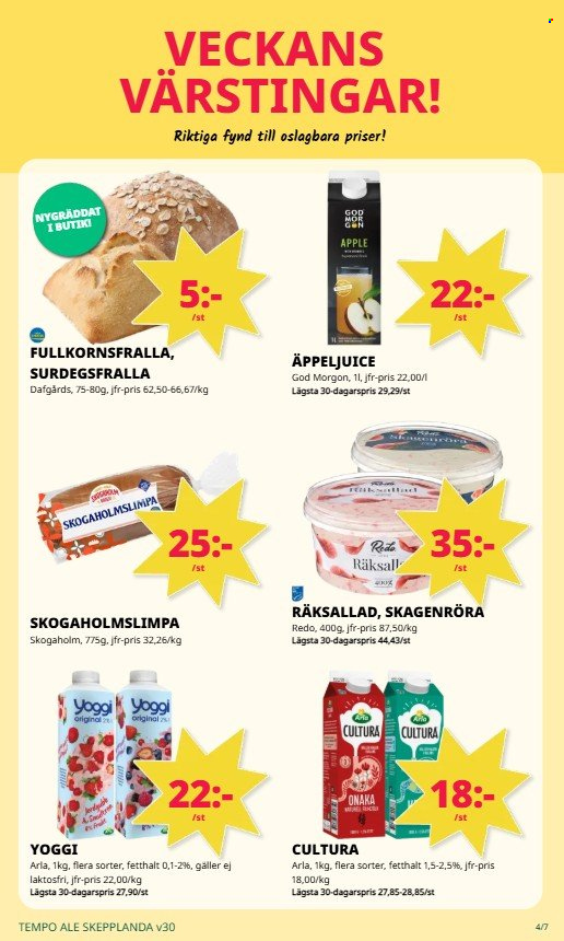 Tempo reklamblad - 20/7 2026 - 26/7 2026. Sida 4
