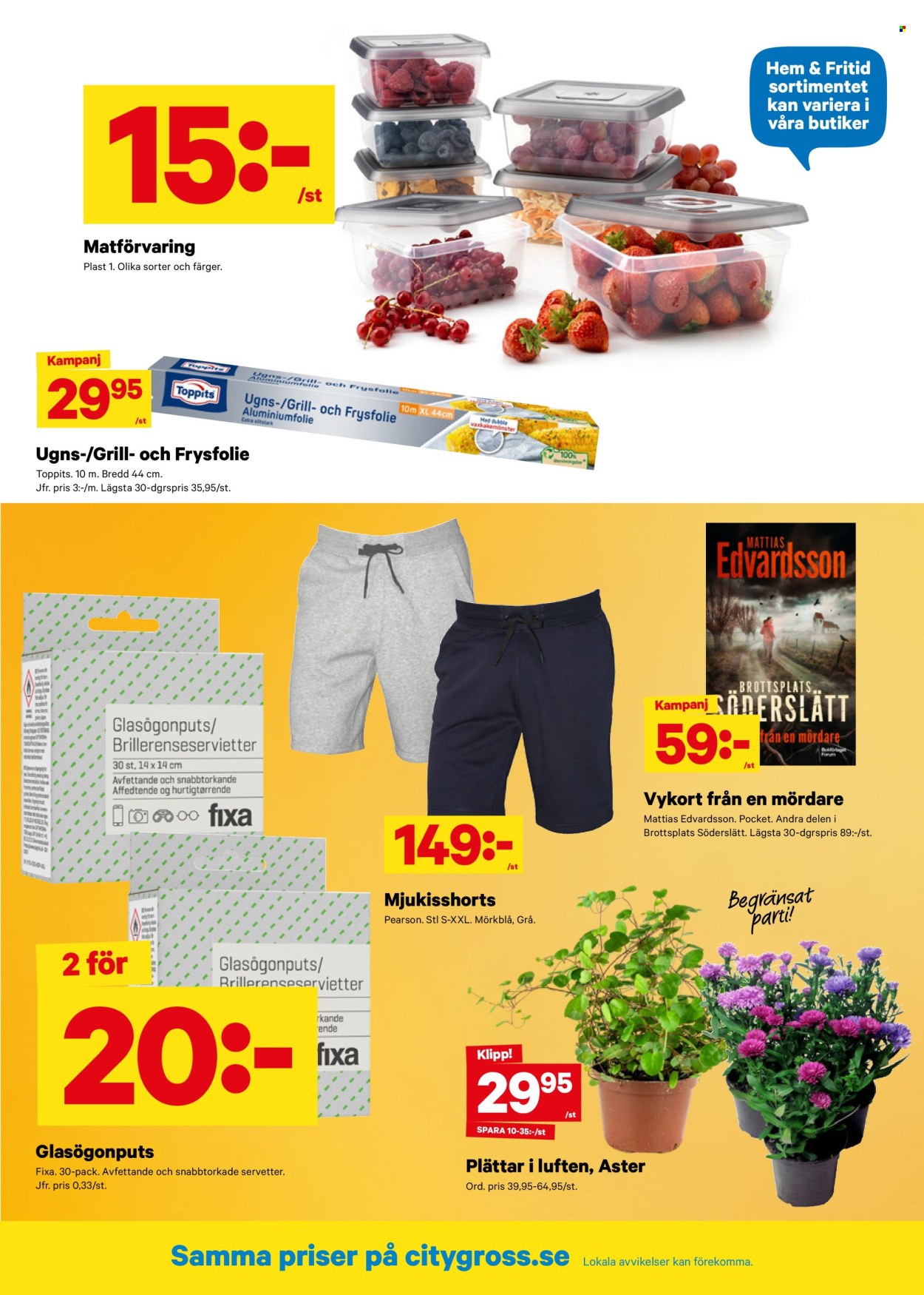 City Gross reklamblad - 20/7 2026 - 26/7 2026. Sida 9