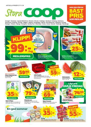Stora Coop reklamblad - 27/7 2026 - 2/8 2026.