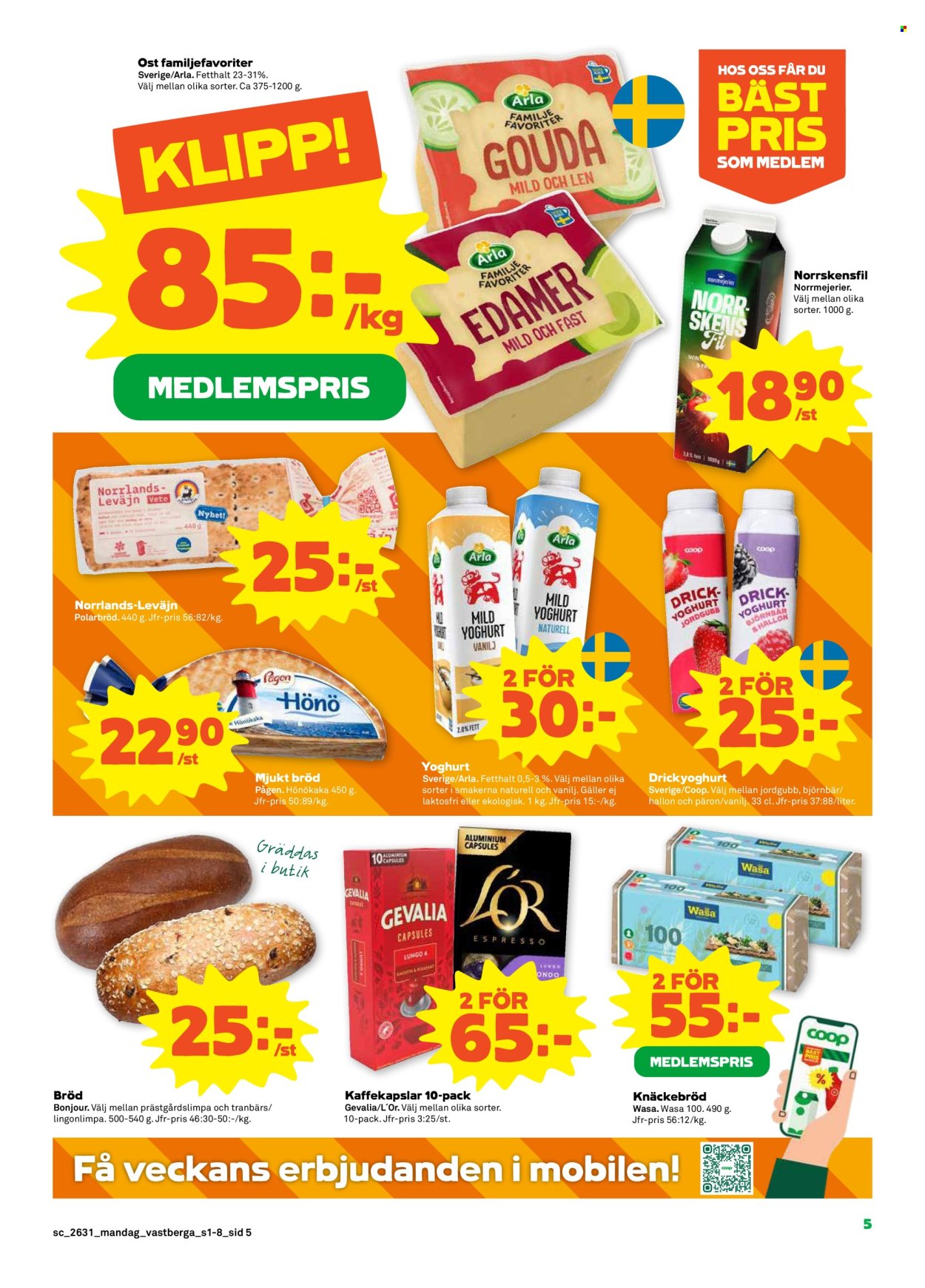 Stora Coop reklamblad - 27/7 2026 - 2/8 2026. Sida 5