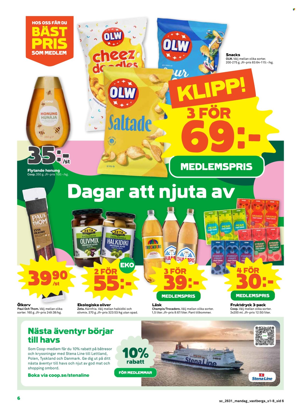 Stora Coop reklamblad - 27/7 2026 - 2/8 2026. Sida 6