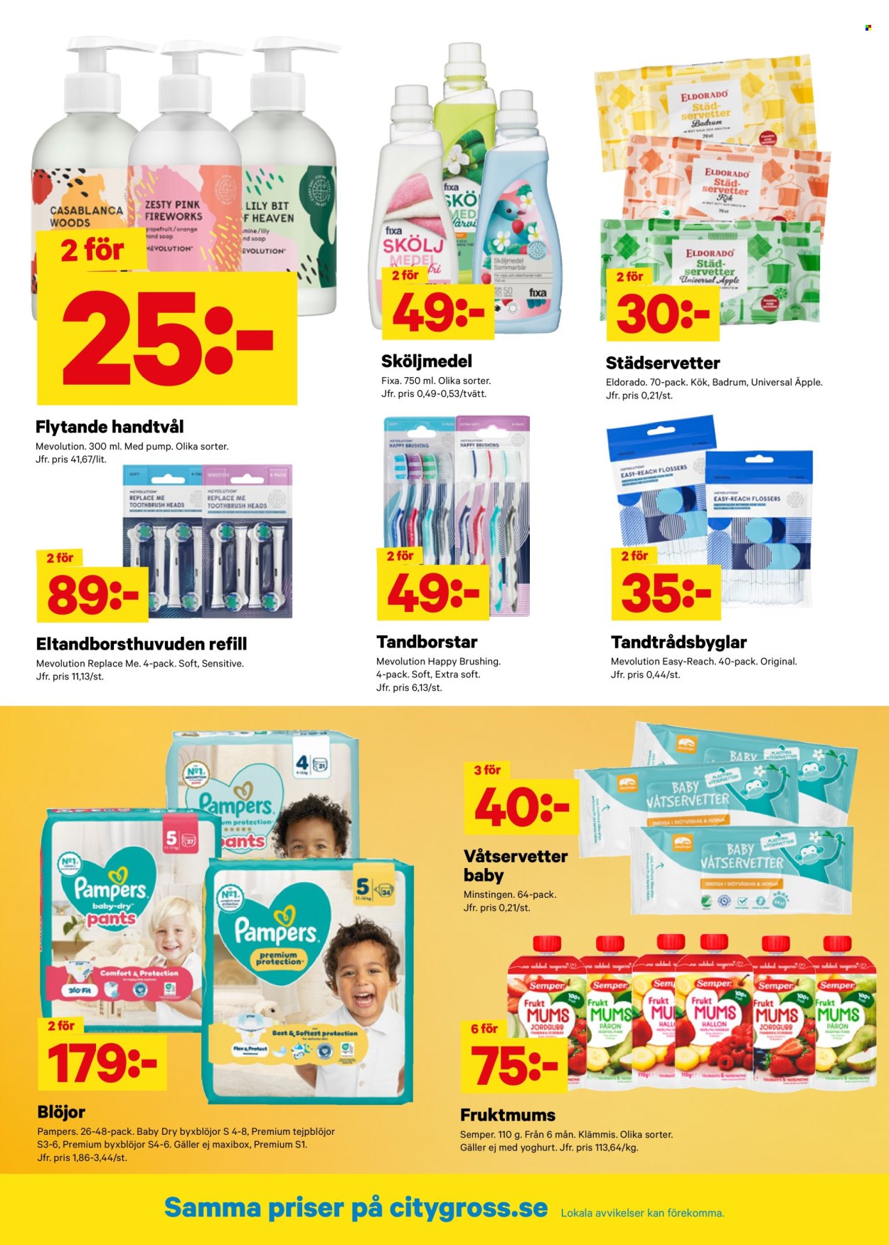 City Gross reklamblad - 27/7 2026 - 2/8 2026. Sida 9