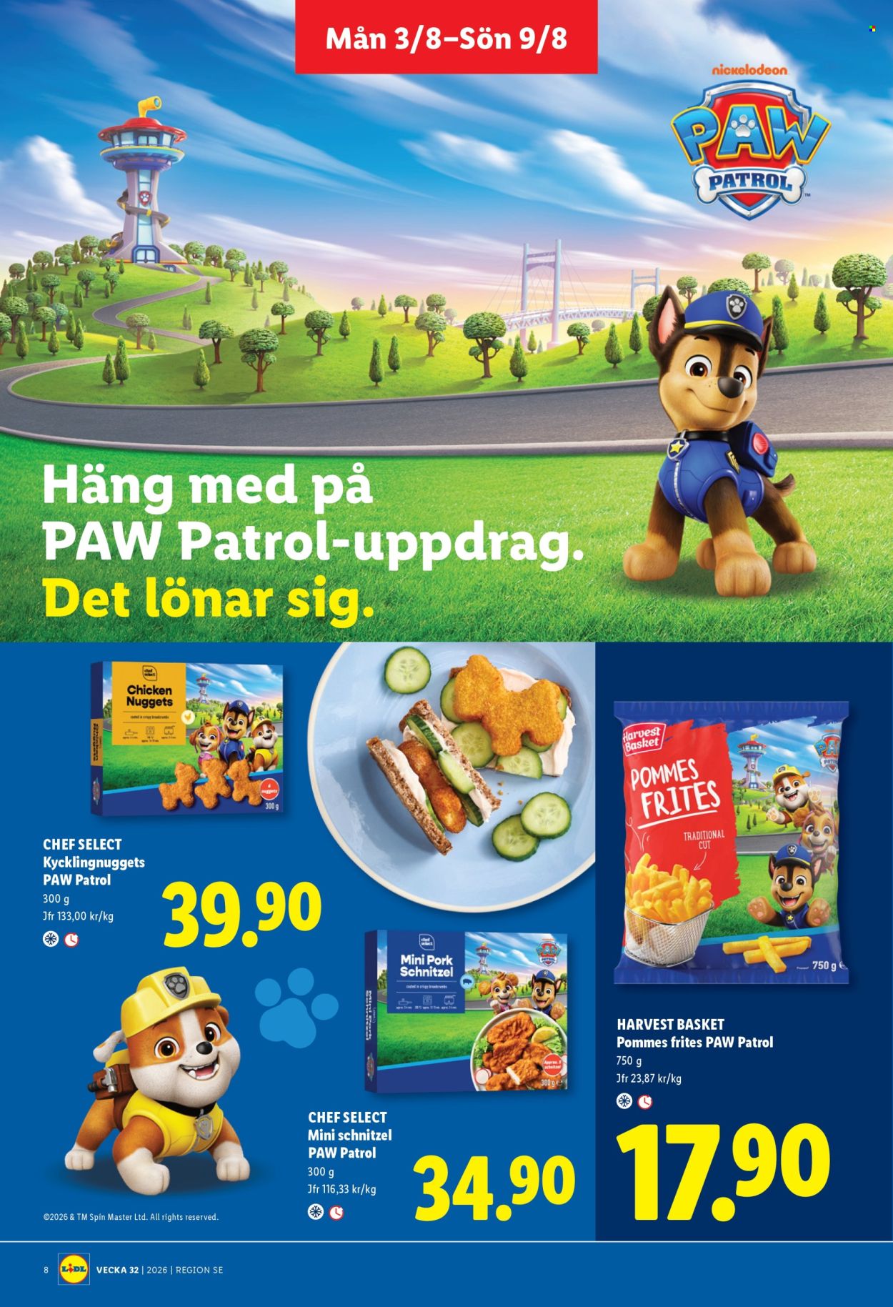 Lidl reklamblad - 3/8 2026 - 9/8 2026. Sida 8