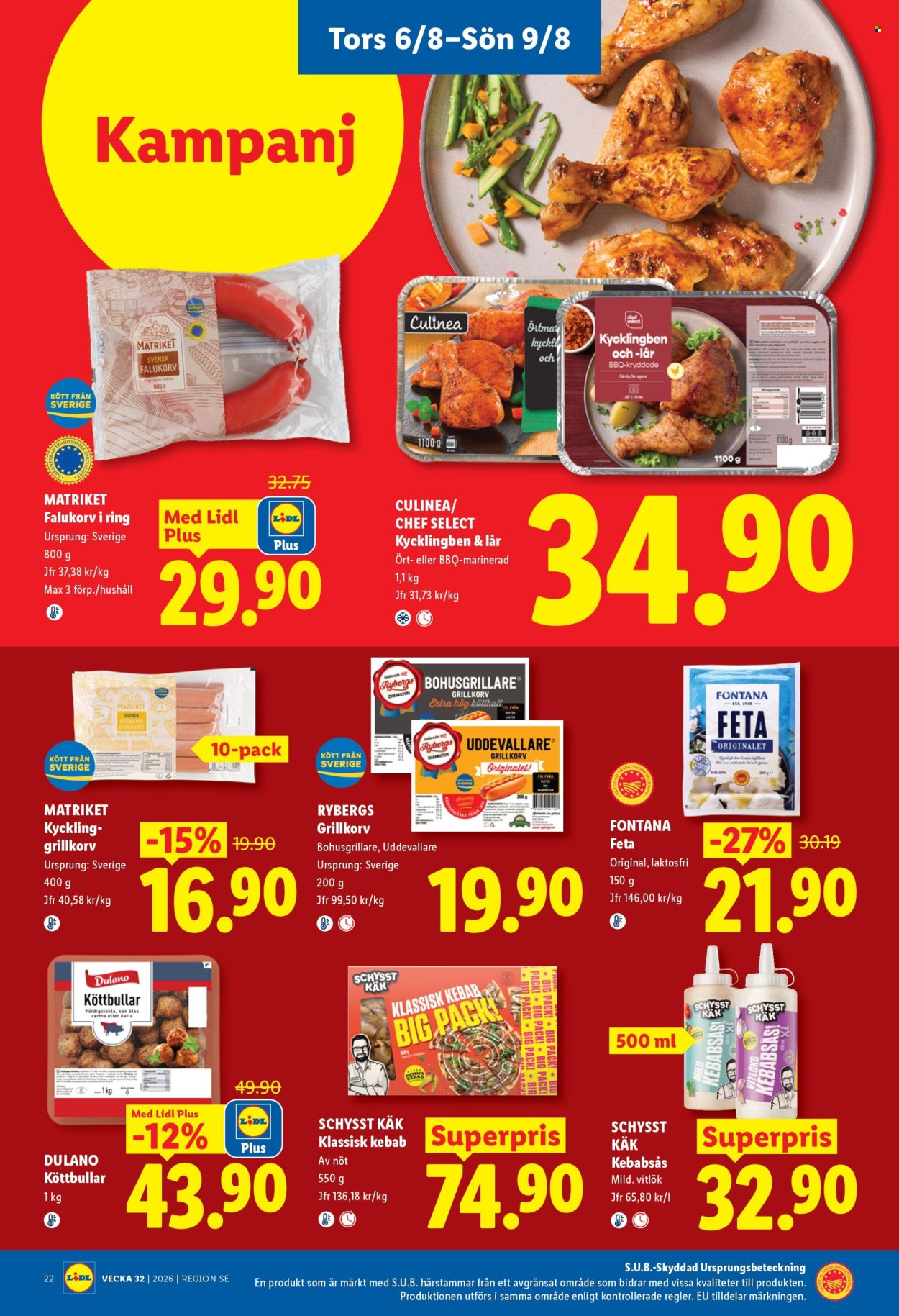 Lidl reklamblad - 3/8 2026 - 9/8 2026. Sida 25