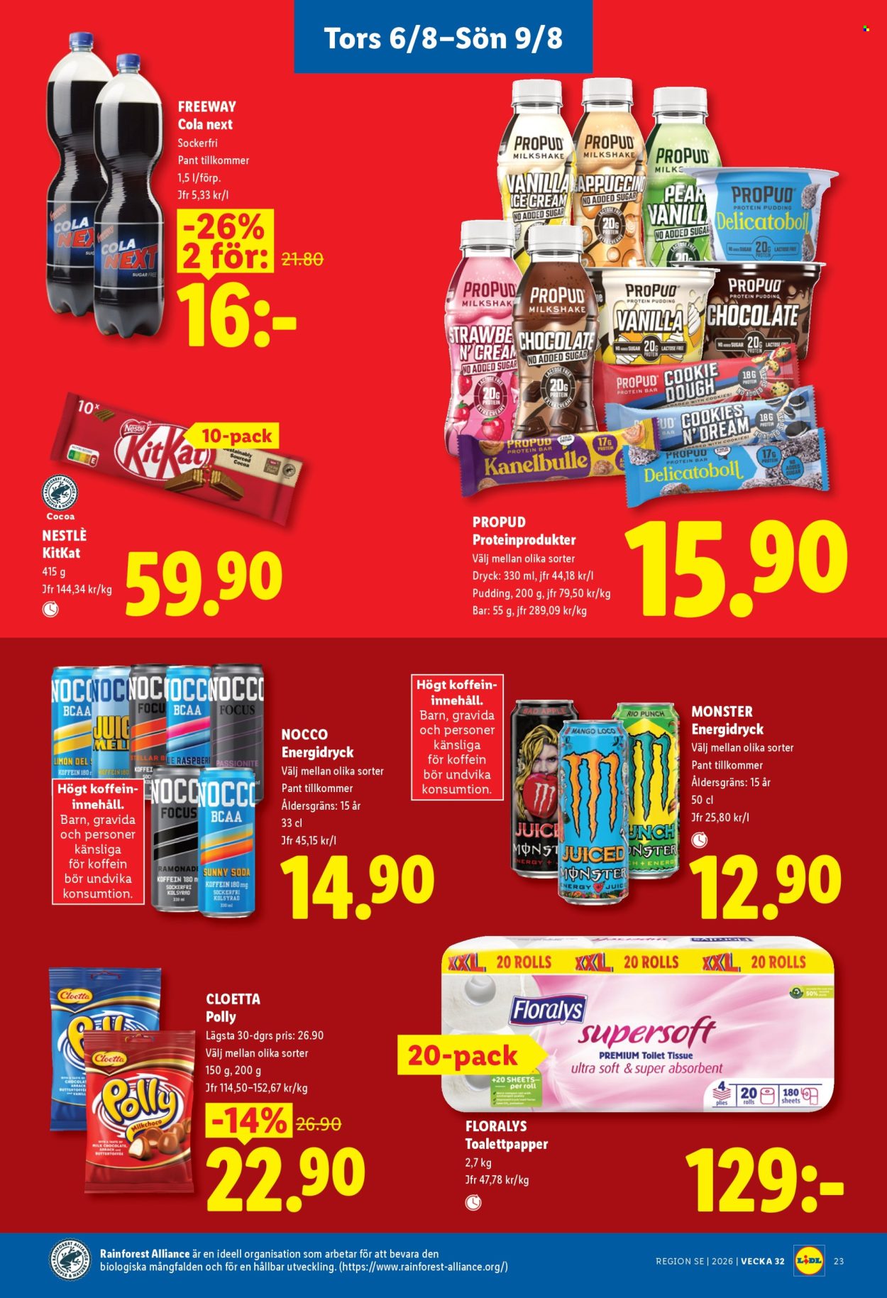 Lidl reklamblad - 3/8 2026 - 9/8 2026. Sida 26