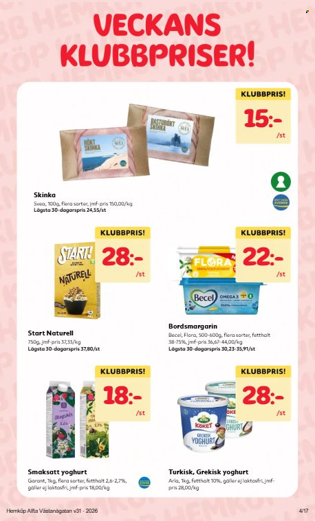 Hemköp reklamblad - 27/7 2026 - 2/8 2026. Sida 4