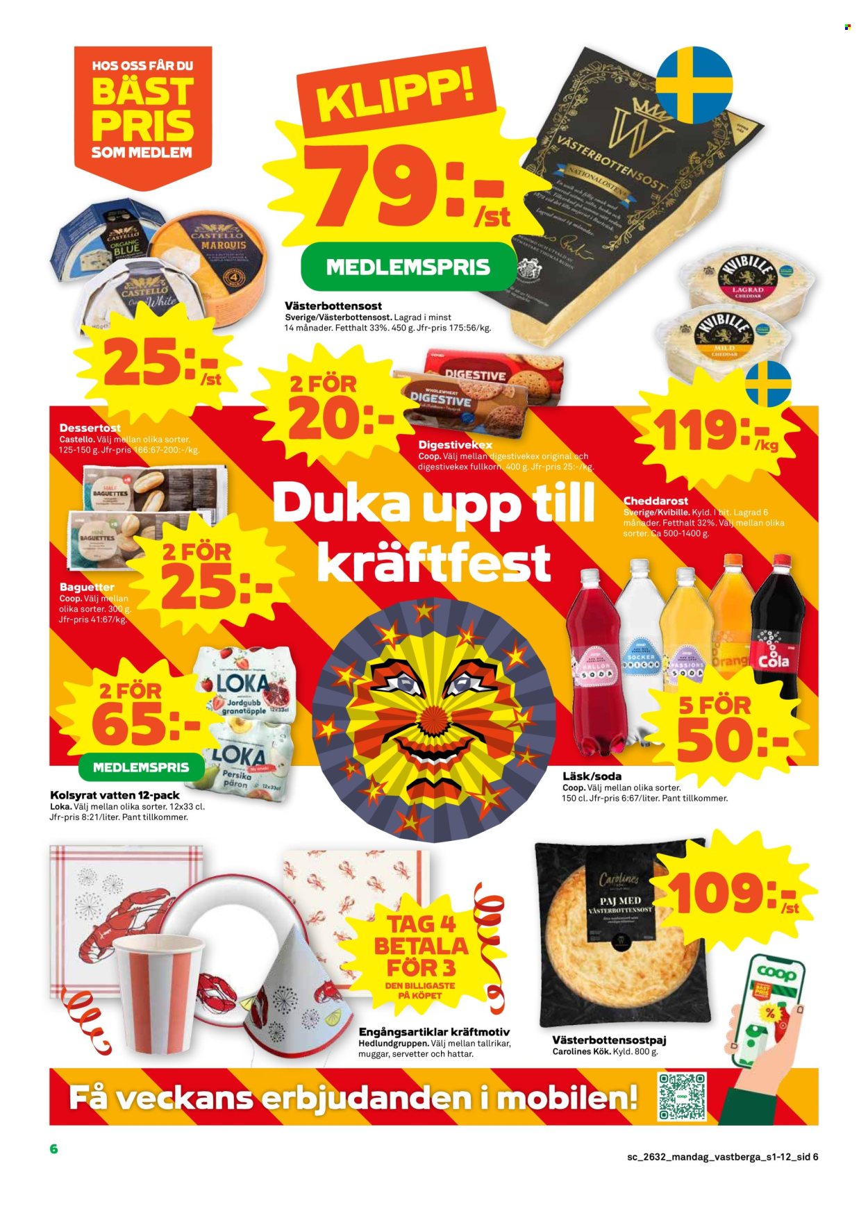 Stora Coop reklamblad - 3/8 2026 - 9/8 2026. Sida 6