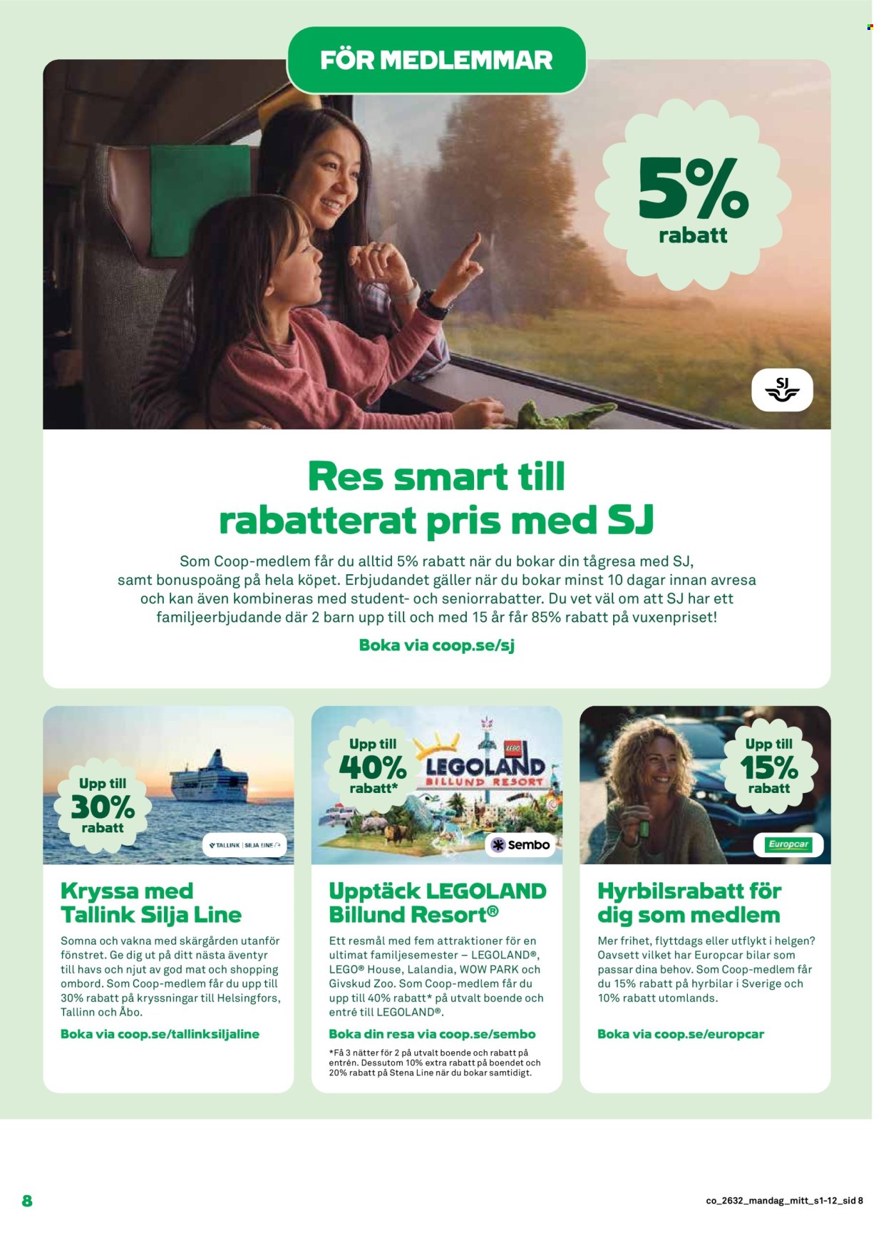 Coop reklamblad - 3/8 2026 - 9/8 2026. Sida 8