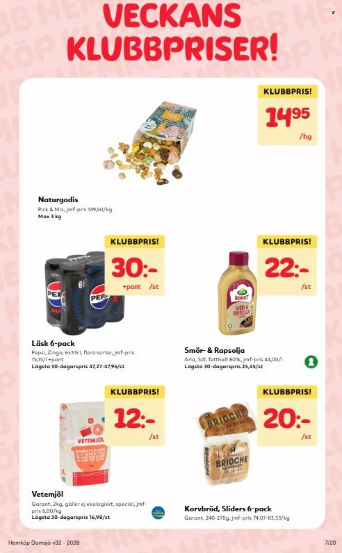Hemköp reklamblad - 3/8 2026 - 9/8 2026. Sida 7