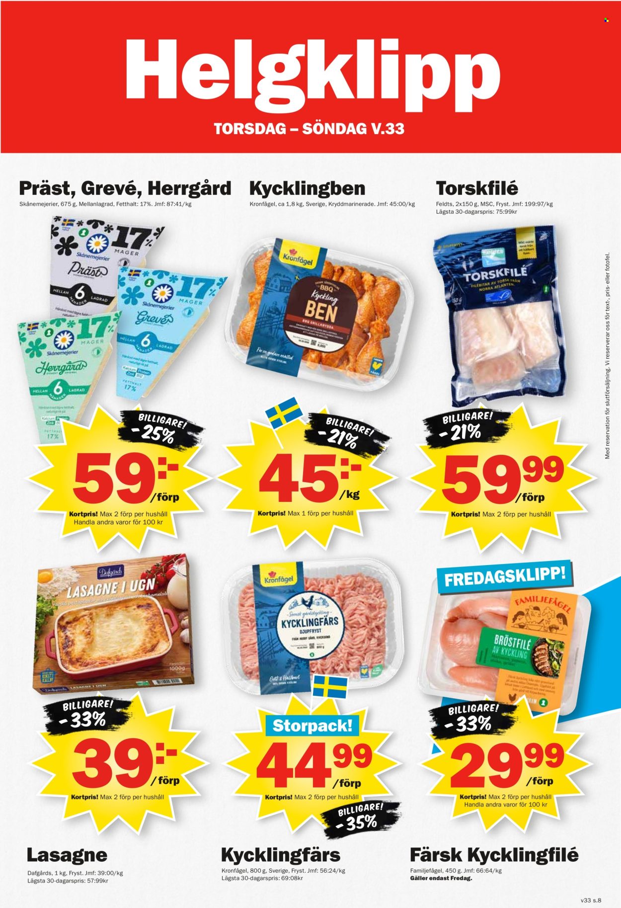 Pekås reklamblad - 10/8 2026 - 16/8 2026. Sida 8