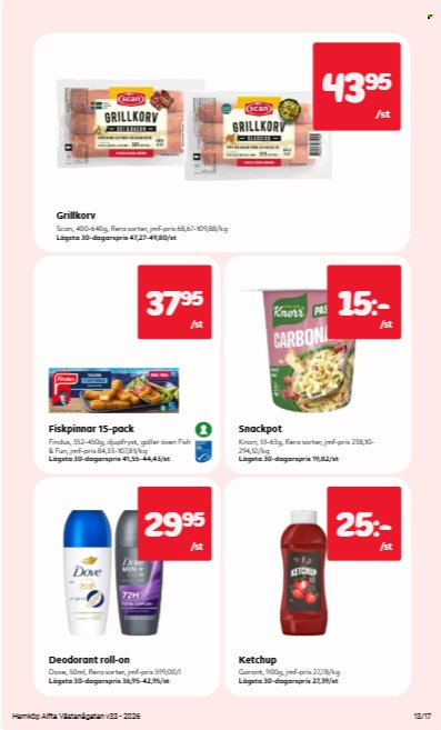 Hemköp reklamblad - 10/8 2026 - 16/8 2026. Sida 13