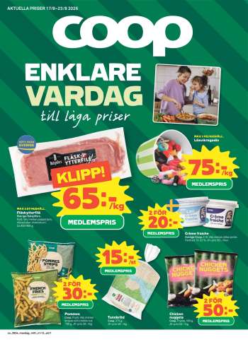 Coop reklamblad - 17/8 2026 - 23/8 2026.