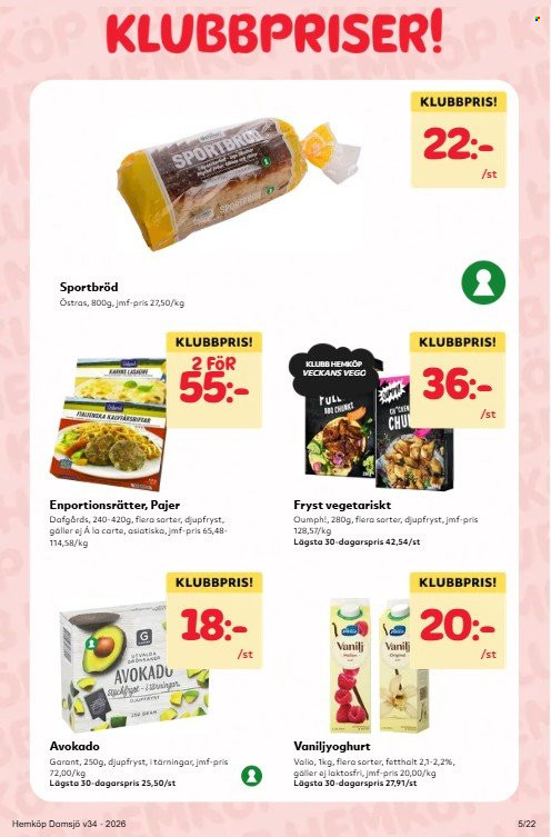 Hemköp reklamblad - 17/8 2026 - 23/8 2026. Sida 5