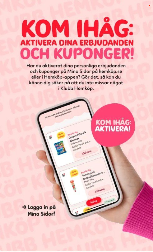 Hemköp reklamblad - 17/8 2026 - 23/8 2026. Sida 6